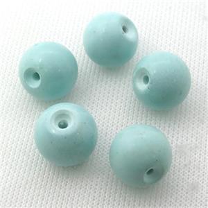 round Sinkiang Turquoise Beads, approx 16mm dia