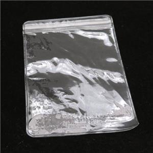 clear Plastic ZipLock PVC Bags, approx 9x13cm