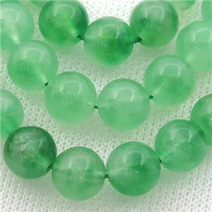 Dichromatic Spong Jade Beads, round, approx 14mm dia