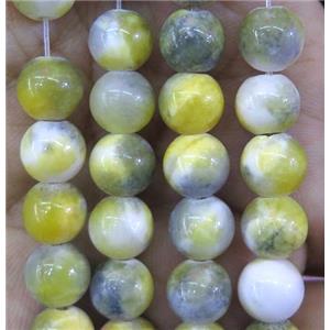 Persia jade bead, round, stabile, 10mm dia, approx 38pcs per st
