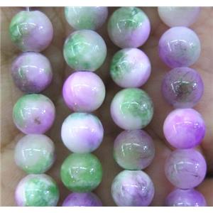 jade bead, round, stabile, approx 4mm dia, 98pcs per st