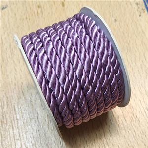 Nylon Cord Purple, approx 5mm, 8 meters per rolls