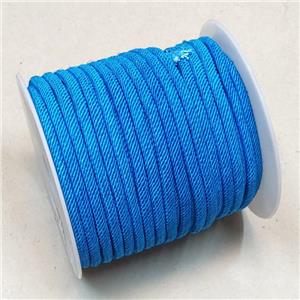 Nylon Cord Blue, approx 4mm, 25 meters per rolls
