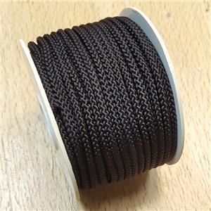 Nylon Wire Cord Deepcoffee, approx 3mm, 16 meters per rolls