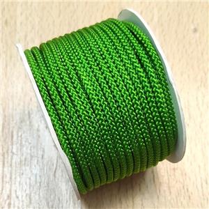 Nylon Cord Mint Green, approx 3mm, 16 meters per rolls