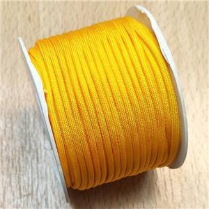 Nylon Thread Cord Yellow, approx 3mm, 16meters per rolls