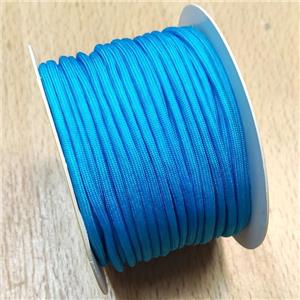 Blue Nylon Cord, approx 3mm, 16meters per rolls