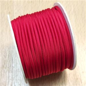 Red Nylon Thread Cord, approx 3mm, 16meters per rolls