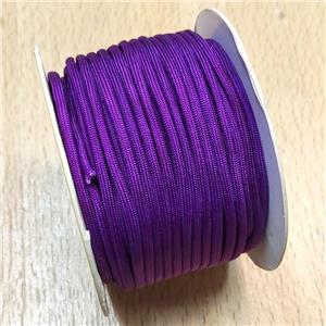 Purple Nylon Cord, approx 3mm, 16meters per rolls