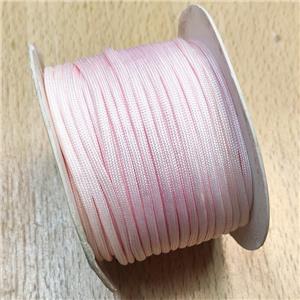 Nylon Cord Light Pink, approx 3mm, 16meters per rolls