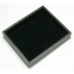 Black wooden Beading Mat Tray, 17cmx14cmx3cm