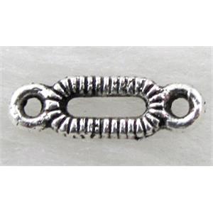Tibetan Silver Linker Non-Nickel, 4.5x13.5mm