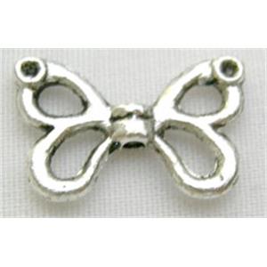 Tibetan Silver butterfly pendants Non-Nickel, 15mm wide