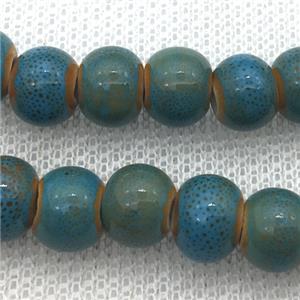 round Porcelain beads, approx 12mm dia, 30pcs per st