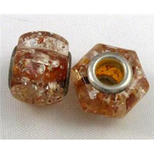 Amber Beads, NR, approx 16mm dia, 5mm hole