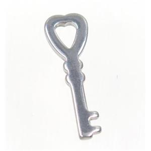 stainless steel key pendant, approx 10-30mm