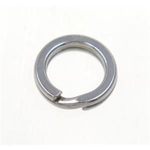 stainless steel jump ring, approx 12mm dia