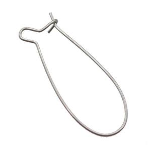 stainless steel Hook Earrings wire, approx 14-34mm