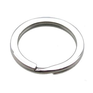 stainless steel keyChain Ring, approx 32mm dia