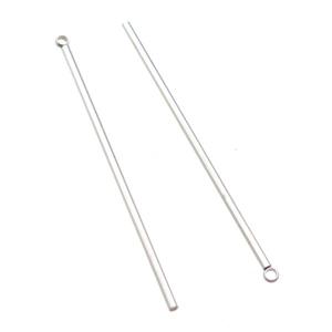 stainless steel stick pendant, approx 52mm, 1.5mm thickness