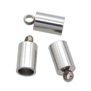 raw stainless steel cordend, approx 4-6mm