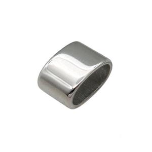 raw stainless steel spacer beads separator, approx 7x12.5mm
