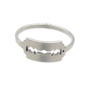 Raw Stainless Steel Rings, approx 7-13mm, 18mm dia