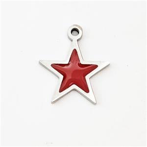 Stainless Steel Pendant platinum Plated, approx 12mm