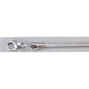 stainless steel chain, 2.5mm, approx 45cm length