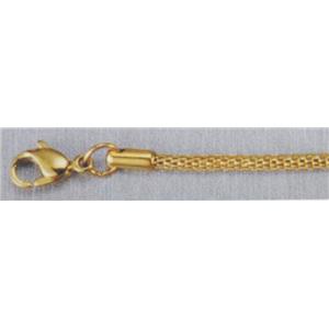 stainless steel chain, 2mm, approx 45cm length