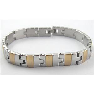 Stainless steel Bracelet, 10mm wide, 22cm (8.5 inch) length