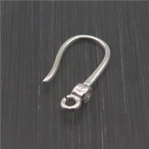 Sterling Silver Hook Earring, approx 7-15mm