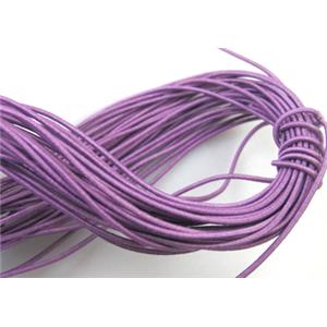 elastic fabric wire, binding thread, purple, 1mm dia, approx 20meters per roll