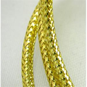 Jewelry Metallic Cord, Golden, 1.5mm dia