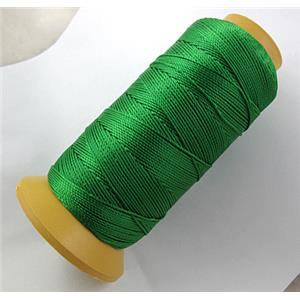 Green Nylon cord, 0.2mm,approx 1300meter per roll
