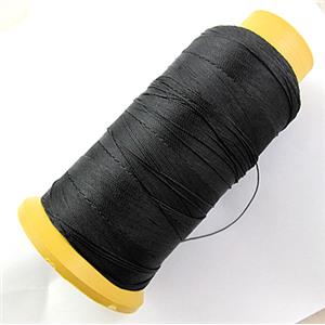Black Nylon cord, 0.4mm, approx 700meter per roll