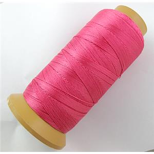 Hot pink Nylon cord, 0.4mm, approx 700meter per roll