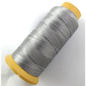 Grey Nylon cord, approx 0.9-1mm, 200meter per roll