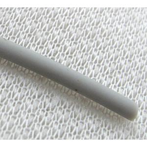 Rubber Cord, round, Grey, 3mm dia, approx 500meters