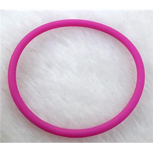 Rubber bracelet, O-ring style, 70mm dia, 4mm thick