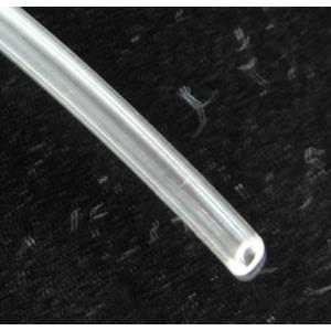 Rubber Cord, hollow, clear, 2mm size, hollow