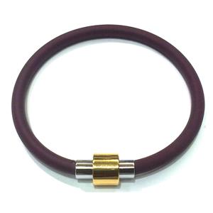 Jewellry Making necklace and bracelet cord, rubber, deep purple, 5mm dia, 16 inch length