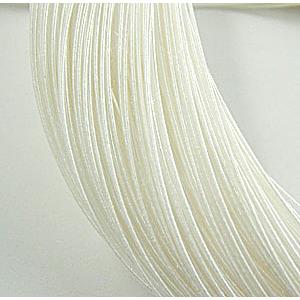 jewelry binding Waxed wire, round, Grade A, 0.5mm dia