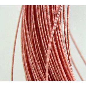 waxed wire, round, grade a, 0.5mm dia