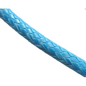 waxed cord, round, jewelry binding, blue, 2.5mm dia, 100yards per rolls