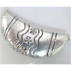 Tibetan Silver Charms pendants, 31x17mm
