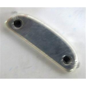Tibetan Silver connector, 16.5x5mm