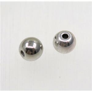 round tibetan silver Zinc spacer beads, anatique silver, approx 4mm dia