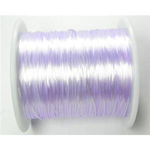 Crystal Elastic Thread, lavender, 80meters per roll