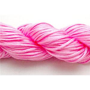 Hot Pink Nylon Thread, 1mm dia, 30m per group